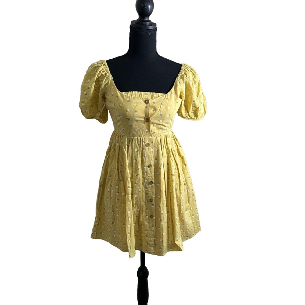 NWT Women's Line & Dot Haillee Floral Print Mini Dress Size XS